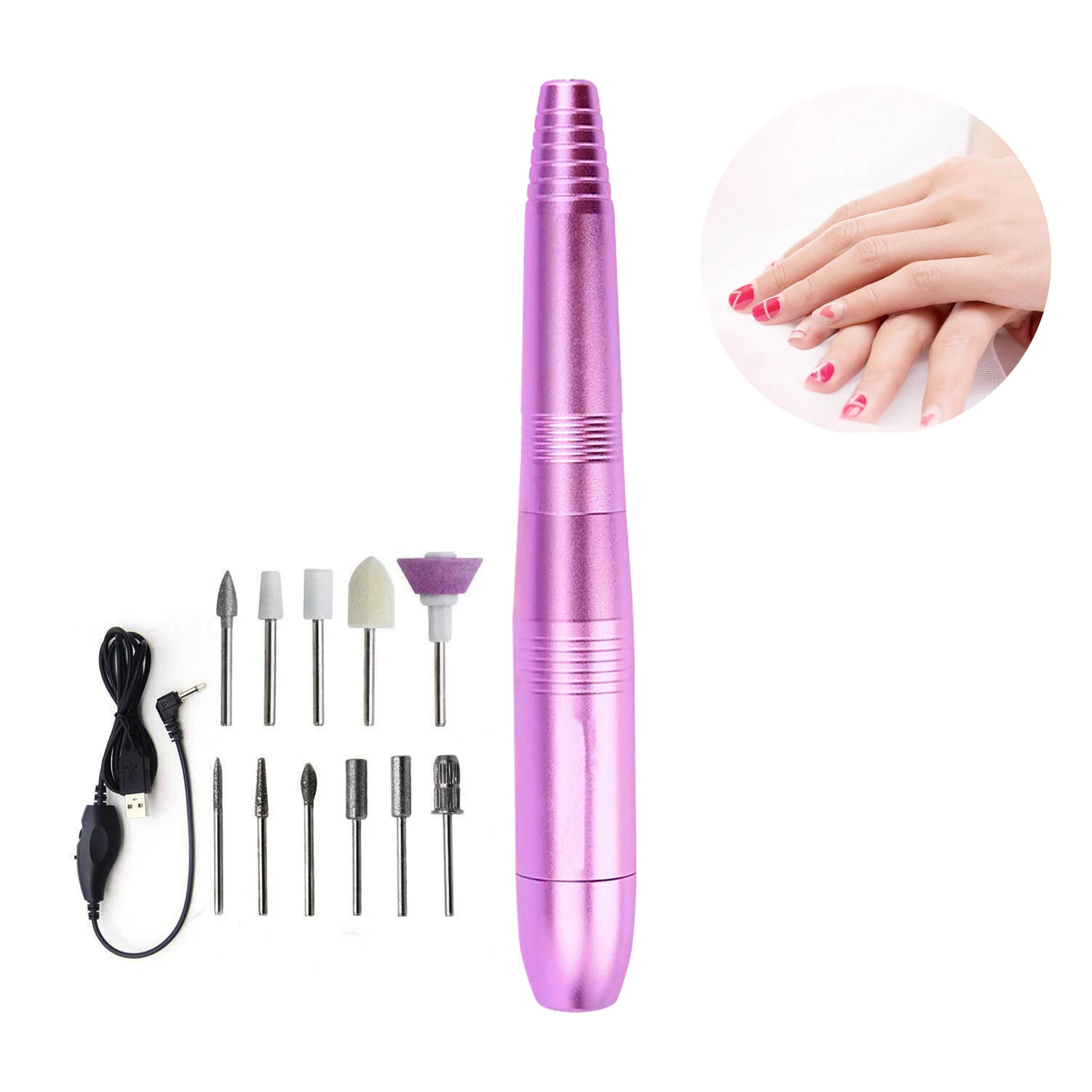 Electric Nail Drill Machine Portable Pedicure Manicure Drill Equipment Nail Polisher Tool Ceramic Mill Cutters Nail Gel Remove
Electric Nail Drill Machine Portable Pedicure Manicure Drill Equipment Nail Polisher Tool Ceramic Mill Cutters Nail Gel Remove