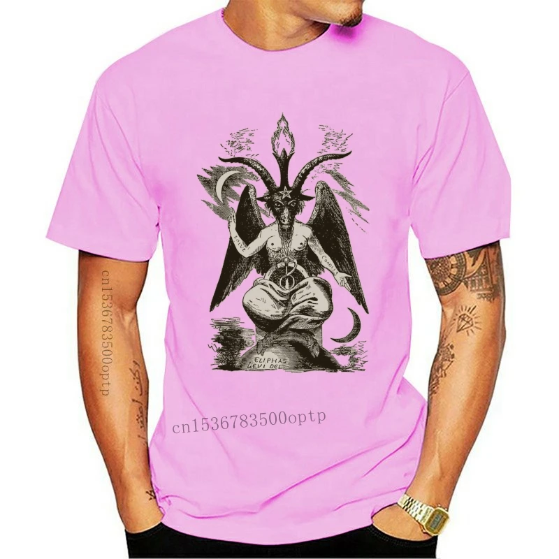 Men T-Shirts Baphomet Vintage Cotton Tee Shirt Short Sleeve Devil Lucifer Demon Teufel T Shirts O Neck Tops Graphic Printed
Men T-Shirts Baphomet Vintage Cotton Tee Shirt Short Sleeve Devil Lucifer Demon Teufel T Shirts O Neck Tops Graphic Printed