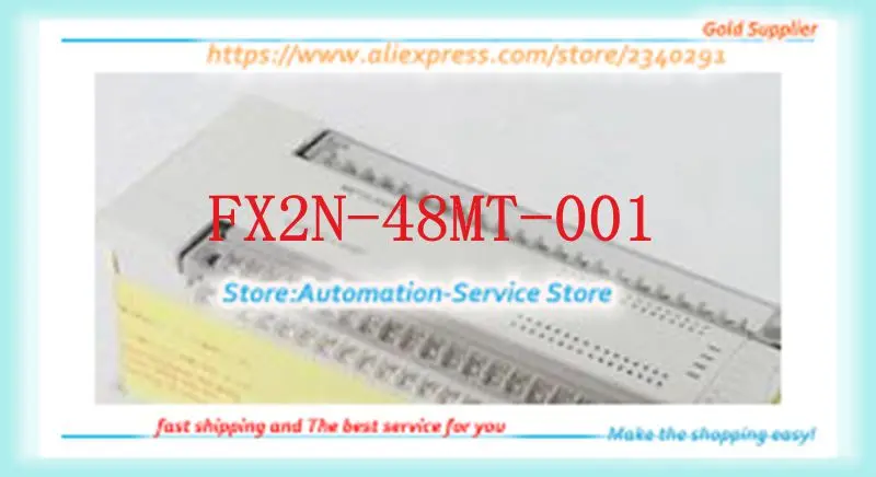 Новый оригинальный FX2N-48MT-001 Основной блок ПЛК DI 24 DO транзистор AC 220V | Электроника