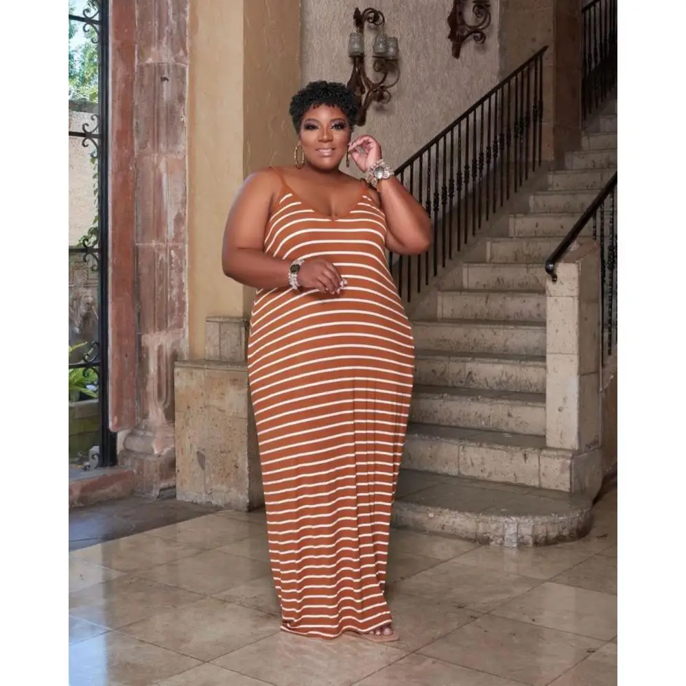 Women V Neck Nightgown Casual Sleeveless Long Nightshirt Stripe Print Night Loungewear Dress Summer Plus Size Sleepshirt Chemise
Women V Neck Nightgown Casual Sleeveless Long Nightshirt Stripe Print Night Loungewear Dress Summer Plus Size Sleepshirt Chemise