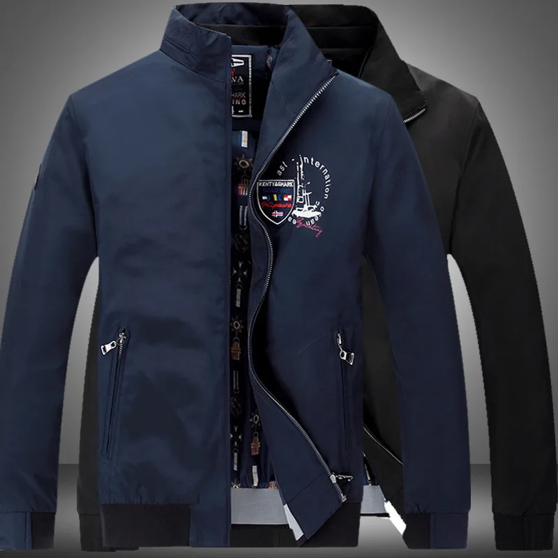 2020 моды акулы брендовая горячая Распродажа теплой осенне-зимней Slim Fit на молнии Повседневная Верхняя одежда ветровка мужская одежда со стоя...
2020 моды акулы брендовая горячая Распродажа теплой осенне-зимней Slim Fit на молнии Повседневная Верхняя одежда ветровка мужская одежда со стоя...