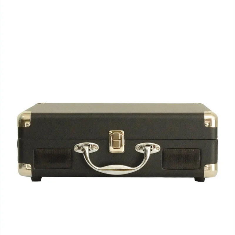 Portable Leather Case Phonograph Bluetooth Speaker Retro Gramophone Turntable Vinyl Record Player RCA Audio Output 33/45/78RPM
Portable Leather Case Phonograph Bluetooth Speaker Retro Gramophone Turntable Vinyl Record Player RCA Audio Output 33/45/78RPM