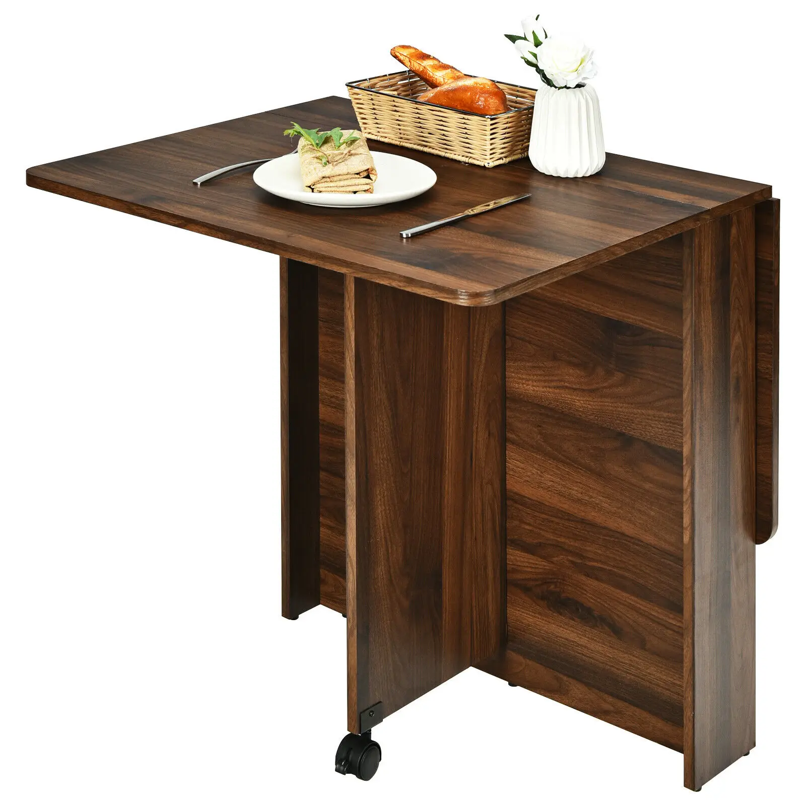 Costway 3pcs Dining Table Set Folding Drop Leaf Table and 2 Chairs Space Saving KC52624+HW67414-2 chaise a manger de luxe
Costway 3pcs Dining Table Set Folding Drop Leaf Table and 2 Chairs Space Saving KC52624+HW67414-2 chaise a manger de luxe
