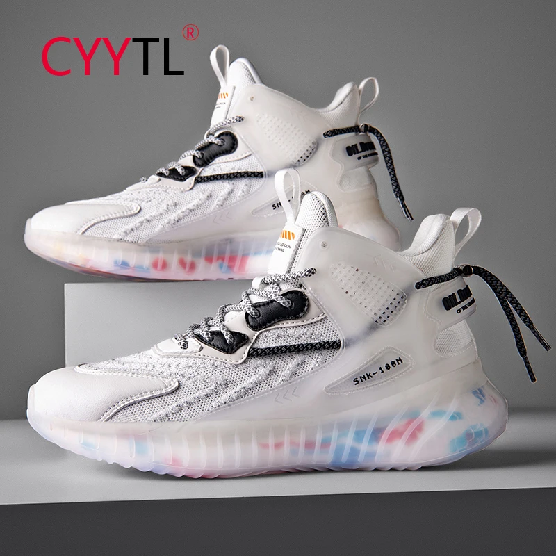 CYYTL Men's Fashion Sneakers Sports Mesh Breathable Basketball High Top Shoes Walking Running Casual Tennis Zapatos Hombre
CYYTL Men's Fashion Sneakers Sports Mesh Breathable Basketball High Top Shoes Walking Running Casual Tennis Zapatos Hombre