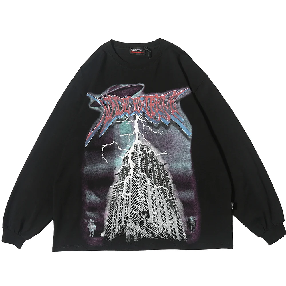 Lightning Graphic Tees Oversized t Shirt for Women Gothic Streetwear Sloth Clothes Plus Size 2021 O-neck Spring Fashion Clothing
Lightning Graphic Tees Oversized t Shirt for Women Gothic Streetwear Sloth Clothes Plus Size 2021 O-neck Spring Fashion Clothing