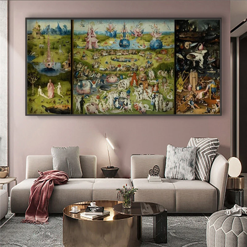 The Garden of Earthly Delights Canvas Art Paintings Reproductions Bosch Hieronymus Canvas Art Prints For Living Room Cuadros
The Garden of Earthly Delights Canvas Art Paintings Reproductions Bosch Hieronymus Canvas Art Prints For Living Room Cuadros