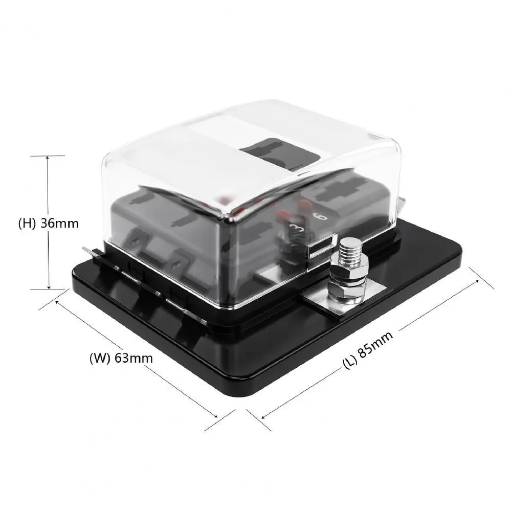 70% Dropshipping!!Durable Anti-corrosion Fuse Block 6 Ways Modified Blade Fuse Box Holder with LED Warning Light for Automobile
70% Dropshipping!!Durable Anti-corrosion Fuse Block 6 Ways Modified Blade Fuse Box Holder with LED Warning Light for Automobile