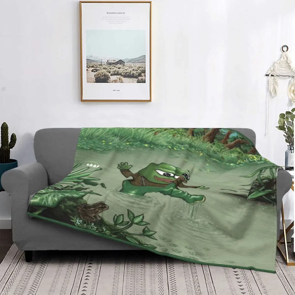 Happy Pepe The Frog Blanket Bedspread Bed Plaid Throw Towel Blanket Plaid Blankets Bedspread 220X240
Happy Pepe The Frog Blanket Bedspread Bed Plaid Throw Towel Blanket Plaid Blankets Bedspread 220X240