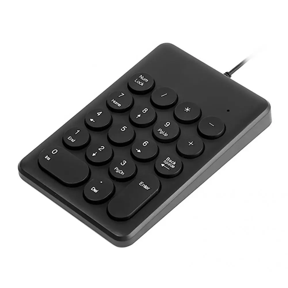 Number Keyboard Sensitive 18 Keys Stable Transmission USB Wired Number Keypad Number Keypad for Notebook
Number Keyboard Sensitive 18 Keys Stable Transmission USB Wired Number Keypad Number Keypad for Notebook