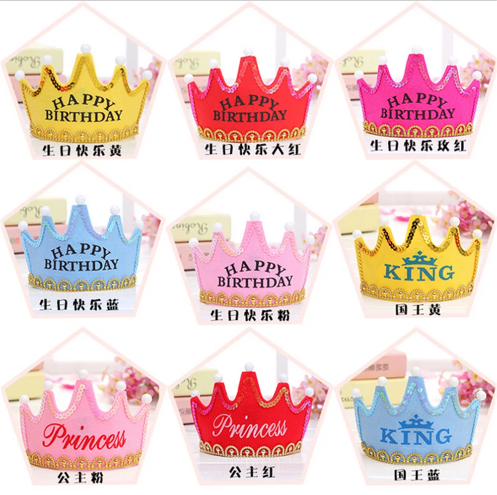 Boys Girls Baby Kids Princess King LED Light Crown Children Happy Birthday Party Hats Fancy Cap NEW
Boys Girls Baby Kids Princess King LED Light Crown Children Happy Birthday Party Hats Fancy Cap NEW