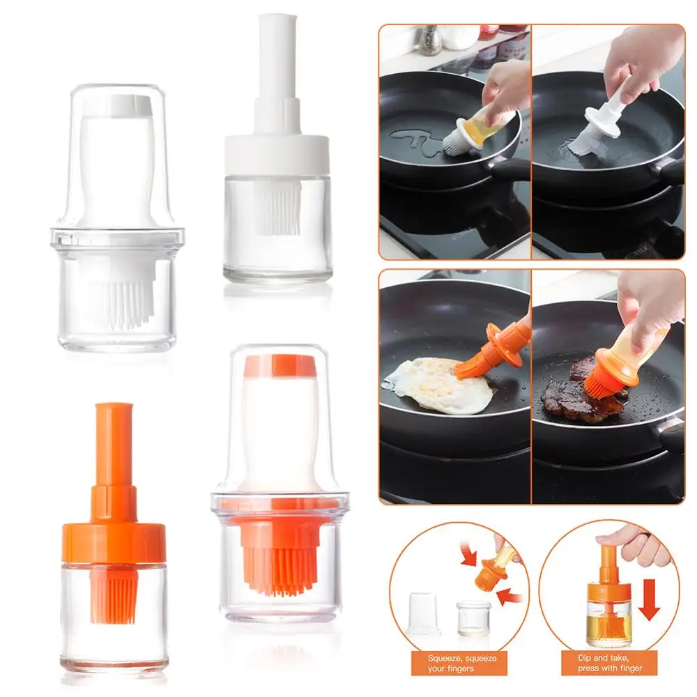 Barbecue Brush High Temperature Oil Brush Food Grade Silicone Baking Cooking BBQ Tools Barbecue Oil Bottle Brush
Barbecue Brush High Temperature Oil Brush Food Grade Silicone Baking Cooking BBQ Tools Barbecue Oil Bottle Brush
