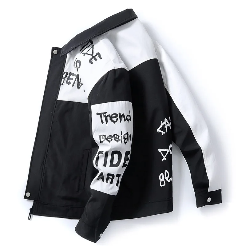 2021 Men Jackets Autumn Youth Men's Fashion Jacket Coats Turn Down Collar High Street Multi Pocket Jackets Male
2021 Men Jackets Autumn Youth Men's Fashion Jacket Coats Turn Down Collar High Street Multi Pocket Jackets Male