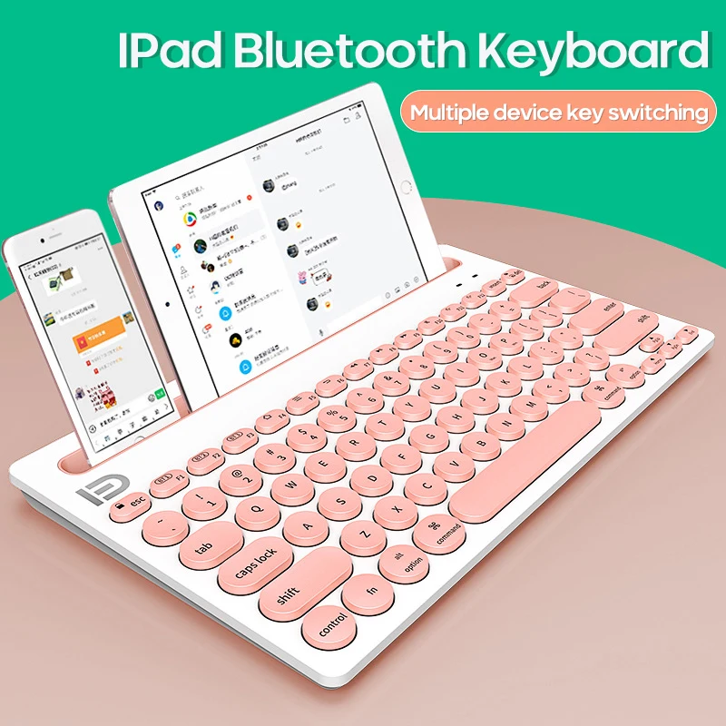 Bluetooth-compatible Wireless Keyboard For IPad/IPhone/Macbook Tablet PC Keyboard For Android IOS Windows Home Office Tablet
Bluetooth-compatible Wireless Keyboard For IPad/IPhone/Macbook Tablet PC Keyboard For Android IOS Windows Home Office Tablet