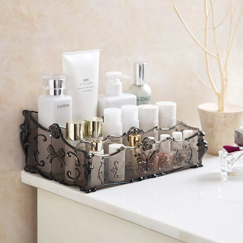 Transparent Cosmetic Storage Box Three-stage Desktop Storage Box Bathroom Skin Care Products Finishing Rack Storage Rack Gifts
Transparent Cosmetic Storage Box Three-stage Desktop Storage Box Bathroom Skin Care Products Finishing Rack Storage Rack Gifts