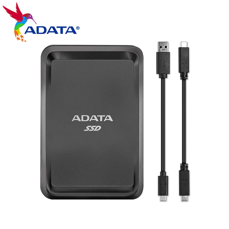 

Внешний твердотельный диск ADATA SC685P SSD, 1 ТБ, 500 Гб, высокоскоростной жесткий диск USB 3,2 Gen 2 Type-C, 250 ГБ для настольных ПК, ноутбуков