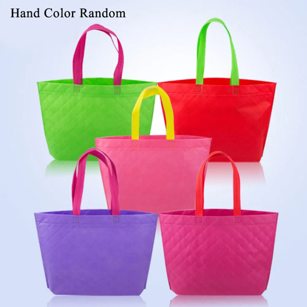 Eco Environmental Tote Handbag Folding Reusable Non-woven Fabric Hot Creative Shopping Bags High Quality Shipping Travel Bags
Eco Environmental Tote Handbag Folding Reusable Non-woven Fabric Hot Creative Shopping Bags High Quality Shipping Travel Bags