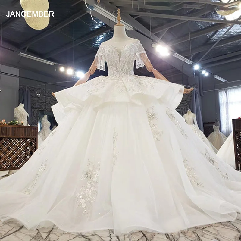 Свадебное платье HTL1707, расшитое бисером, с кисточками на манжетах, с кристаллами и блестками, с жемчугом на верхней части тела, 2020, с коротким ...
Свадебное платье HTL1707, расшитое бисером, с кисточками на манжетах, с кристаллами и блестками, с жемчугом на верхней части тела, 2020, с коротким ...