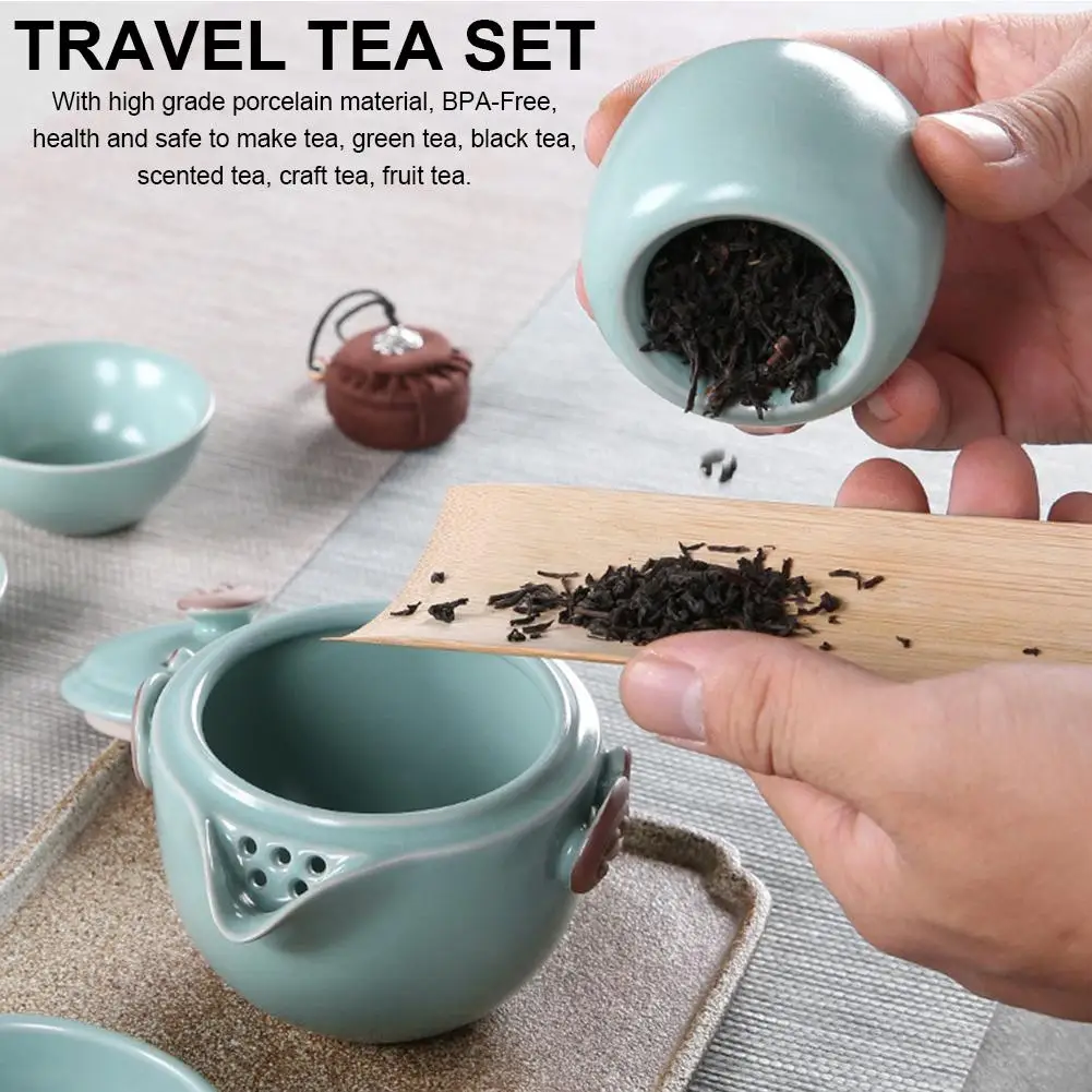 Travel Ceramic Tea Pot Set Chinese Teapot Porcelain Teacups With Tea Infuser Kung Fu Tea Cup Chinese High Quality Drinkware Gift
Travel Ceramic Tea Pot Set Chinese Teapot Porcelain Teacups With Tea Infuser Kung Fu Tea Cup Chinese High Quality Drinkware Gift