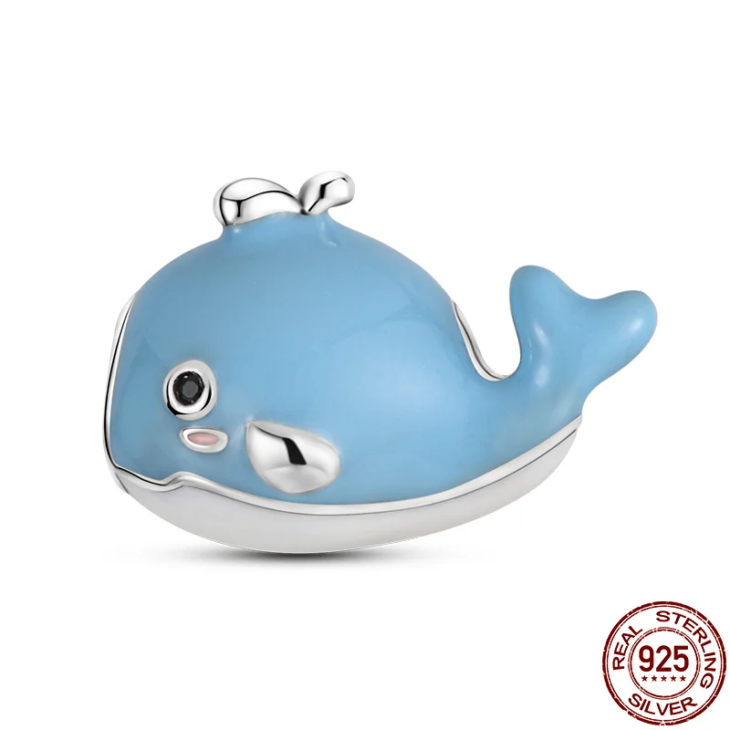 100% Real 925 Sterling Silver Q Cute Little Whale Beaded Fit Original pandora Bracelet&Bangle Making Fashion DIY Jewelry
100% Real 925 Sterling Silver Q Cute Little Whale Beaded Fit Original pandora Bracelet&Bangle Making Fashion DIY Jewelry