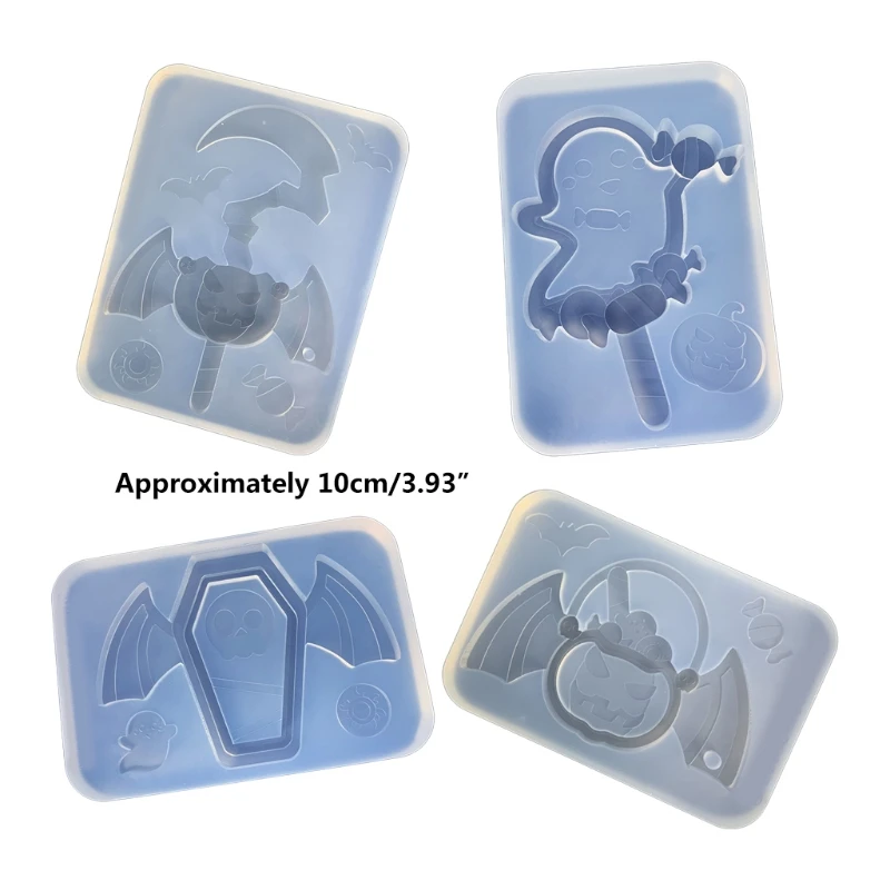 Clear Silicone Molds for Uv Resin Epoxy Resin Casting Molds for Halloween Decor Women Girl DIY Crafts Pumpkin Ghost Bat
Clear Silicone Molds for Uv Resin Epoxy Resin Casting Molds for Halloween Decor Women Girl DIY Crafts Pumpkin Ghost Bat