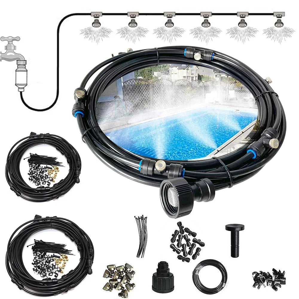 Water Spray Kit Garden Sprayer Misting System Water Mist For Greenhouse Water Gun Outdoor Misting Cooling System
Water Spray Kit Garden Sprayer Misting System Water Mist For Greenhouse Water Gun Outdoor Misting Cooling System