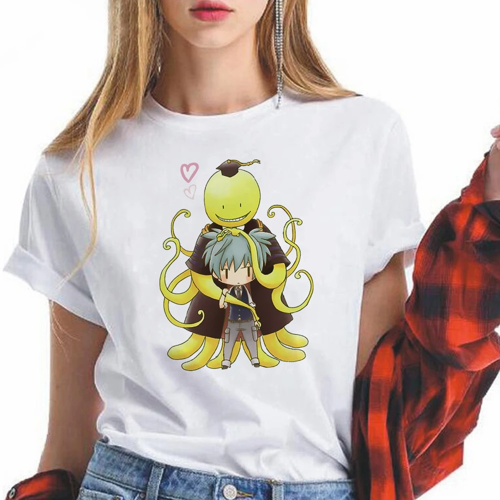 Spring New Arrivals Women T-shirts Summer Casual Tops Assassination Classroom Printed Cartoon Clothing Student School Tshirt
Spring New Arrivals Women T-shirts Summer Casual Tops Assassination Classroom Printed Cartoon Clothing Student School Tshirt