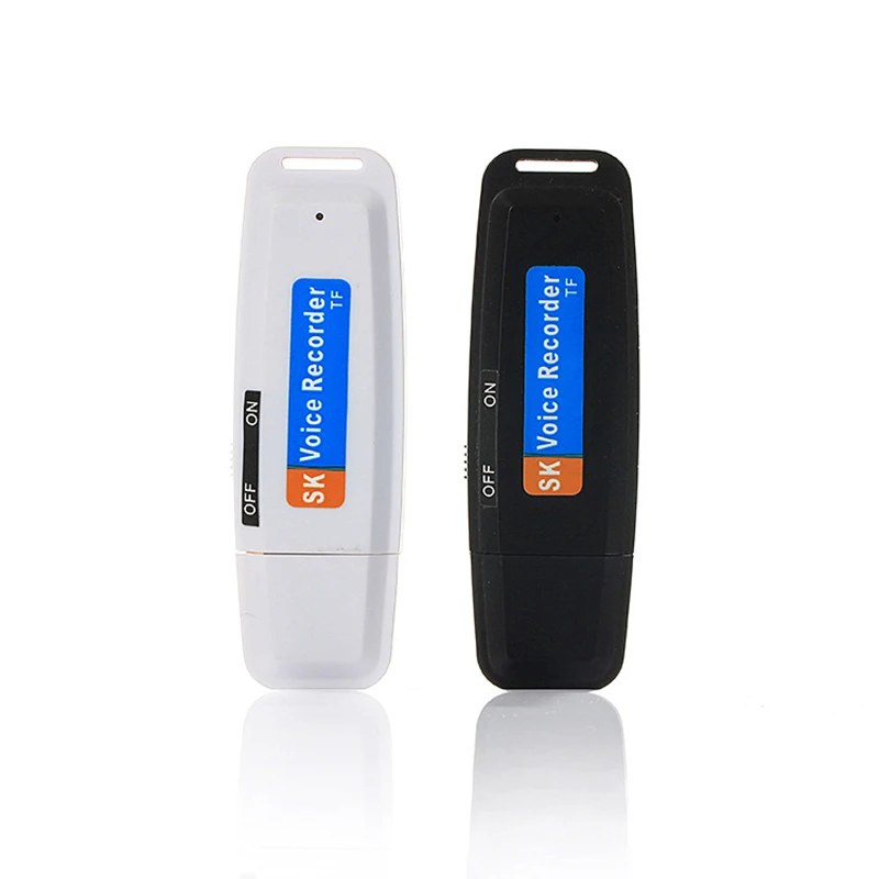 2020 USB Audio Recorder Pen Hot Sale U-Disk Digital Audio Recorder TF Flash Card USB Voice Recorder Pen Mini Dictaphone