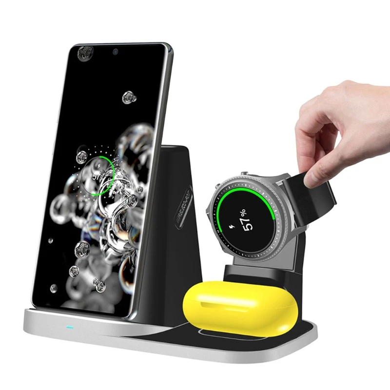 10W Wireless Charger Stand Holder For Samsung-Galaxy Watch/Buds Mobile Phones WXTB
10W Wireless Charger Stand Holder For Samsung-Galaxy Watch/Buds Mobile Phones WXTB