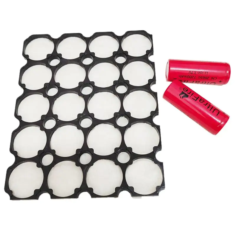 32650 1x2Battery Holder Safety Anti Vibration Plastic Cell Brackets for 32650 Batteries Pack Accessories 20PCS
32650 1x2Battery Holder Safety Anti Vibration Plastic Cell Brackets for 32650 Batteries Pack Accessories 20PCS