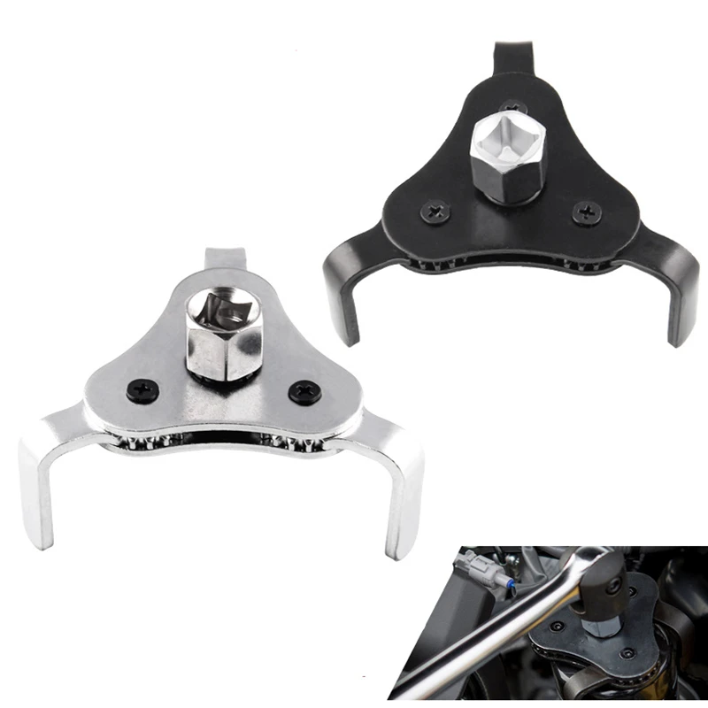 Universal 3 Jaws 2 Ways Oil Filter Wrench Adjustable Spanner Remover Car Tool Kit
Universal 3 Jaws 2 Ways Oil Filter Wrench Adjustable Spanner Remover Car Tool Kit