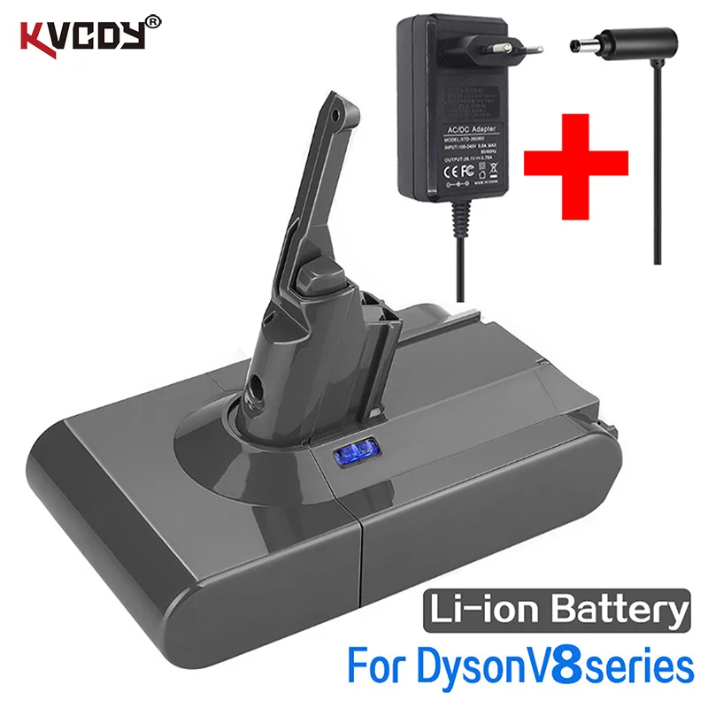 Аккумулятор для Dyson V8, 9800 мАч, 21,6 в, литий-ионная аккумуляторная батарея для пылесоса Dyson
Аккумулятор для Dyson V8, 9800 мАч, 21,6 в, литий-ионная аккумуляторная батарея для пылесоса Dyson