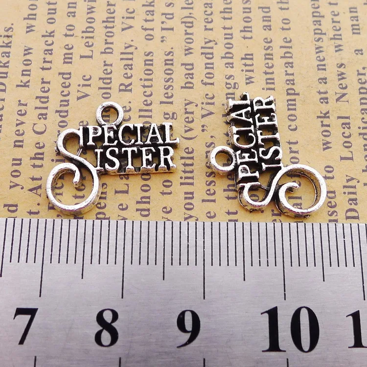 20pcs Craft Jewelry For Women Antique Silver Color Letter Plate Charms 15x18mm
20pcs Craft Jewelry For Women Antique Silver Color Letter Plate Charms 15x18mm