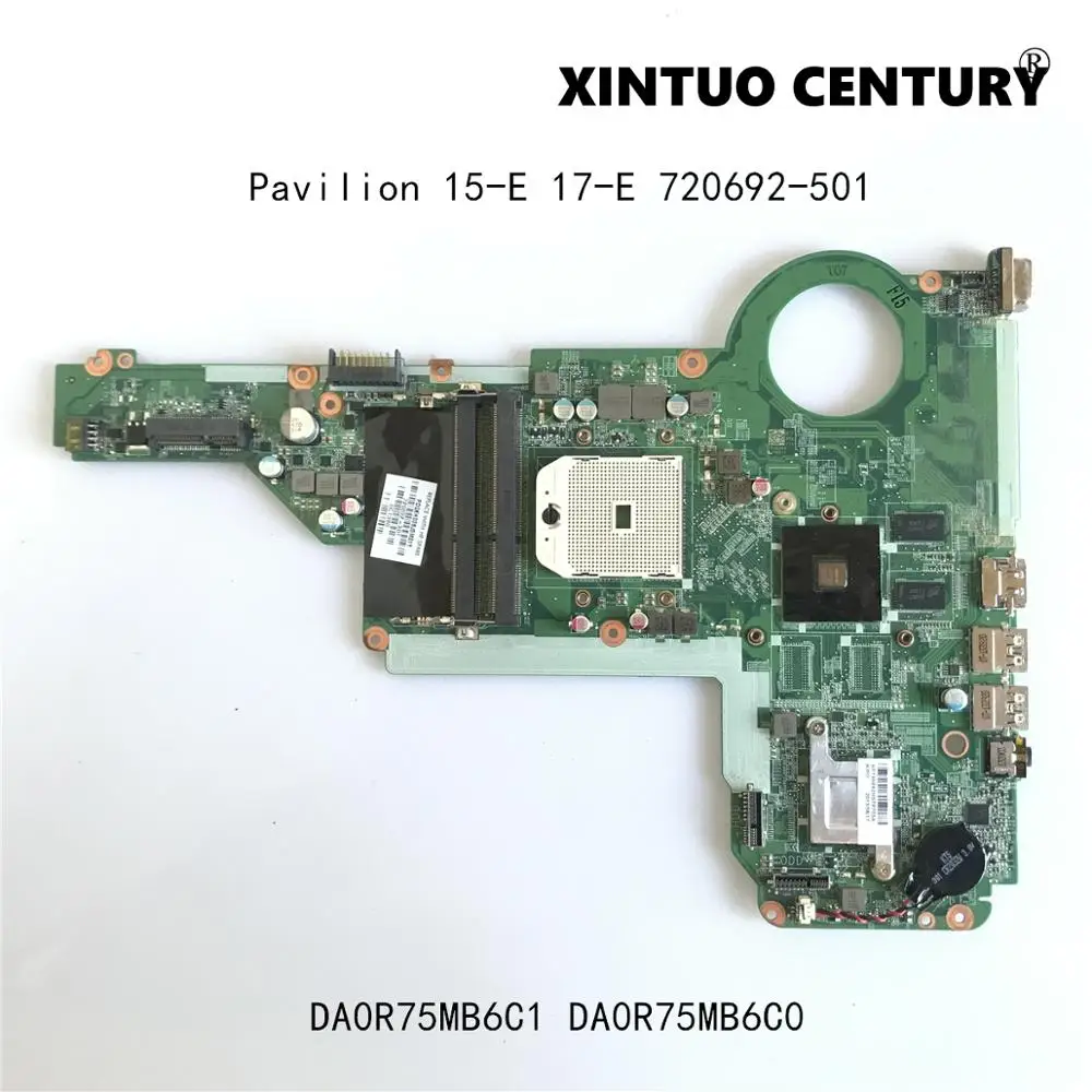 720692-501 For HP Pavilion 15-E 17-E Laptop Motherboard DA0R75MB6C1 DA0R75MB6C0 Mainboard A76M 1GB Video Card
720692-501 For HP Pavilion 15-E 17-E Laptop Motherboard DA0R75MB6C1 DA0R75MB6C0 Mainboard A76M 1GB Video Card