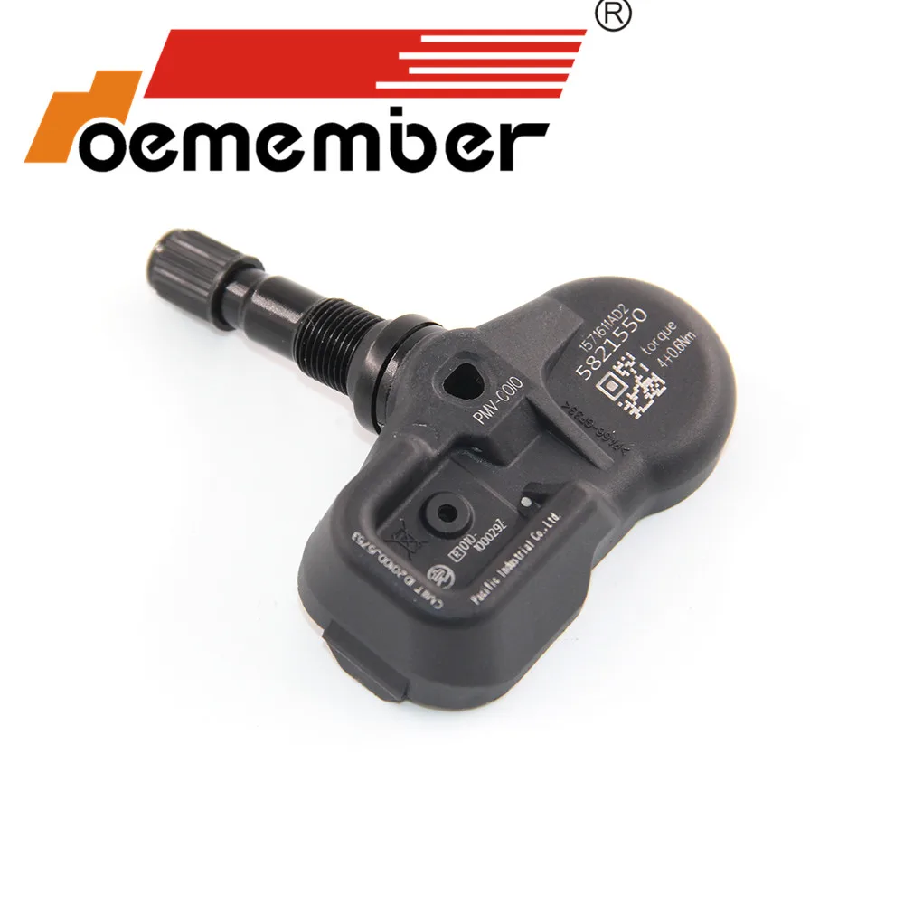 Oember 42607-06020 Автомобильный датчик давления в шинах TPMS датчик системы для Toyota Camry Corolla Prius 315MHZ
Oember 42607-06020 Автомобильный датчик давления в шинах TPMS датчик системы для Toyota Camry Corolla Prius 315MHZ