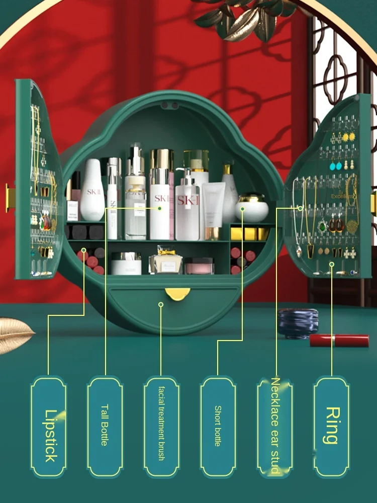 TT Room Cosmetics Bathroom Toilet Wash Table Rack Wall Hanging Wall-Mounted Punching-Free
TT Room Cosmetics Bathroom Toilet Wash Table Rack Wall Hanging Wall-Mounted Punching-Free