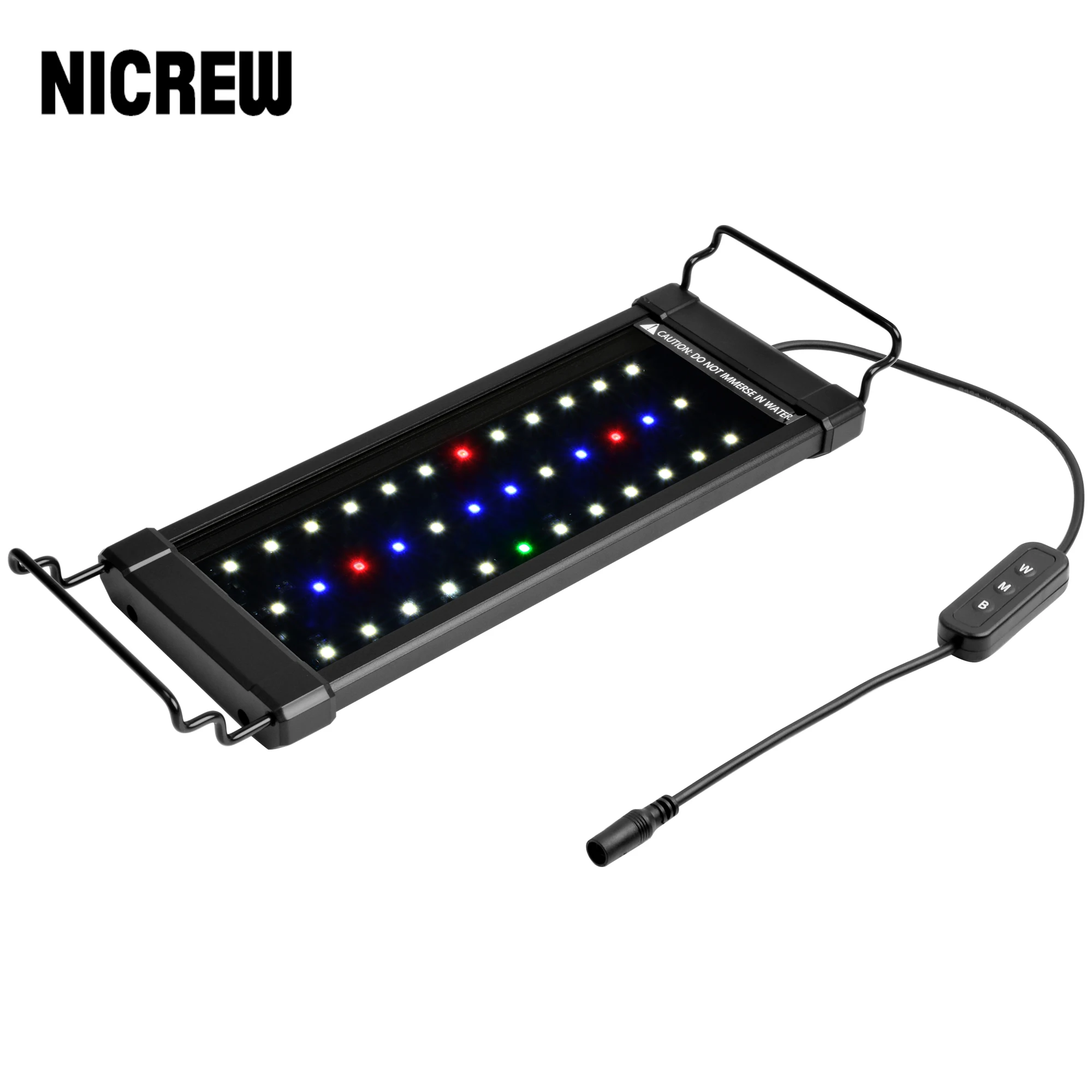 NICREW Aquarium LED Light Marine Fish Tank Lamp Aquatic Plant Grow Lighting 30-60CM Extensible Brackets Full Spectrum Lights
NICREW Aquarium LED Light Marine Fish Tank Lamp Aquatic Plant Grow Lighting 30-60CM Extensible Brackets Full Spectrum Lights
