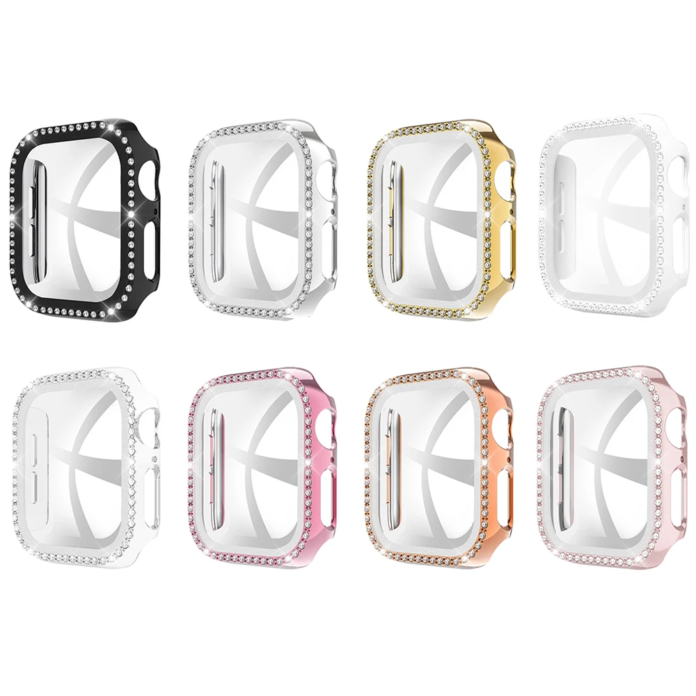 Glitter Tempered Glass Screen Protector For iwatch Apple Watch Series 6 5 4 3 2 1 44mm 40mm 42mm 38mm Protective Film Protection
Glitter Tempered Glass Screen Protector For iwatch Apple Watch Series 6 5 4 3 2 1 44mm 40mm 42mm 38mm Protective Film Protection