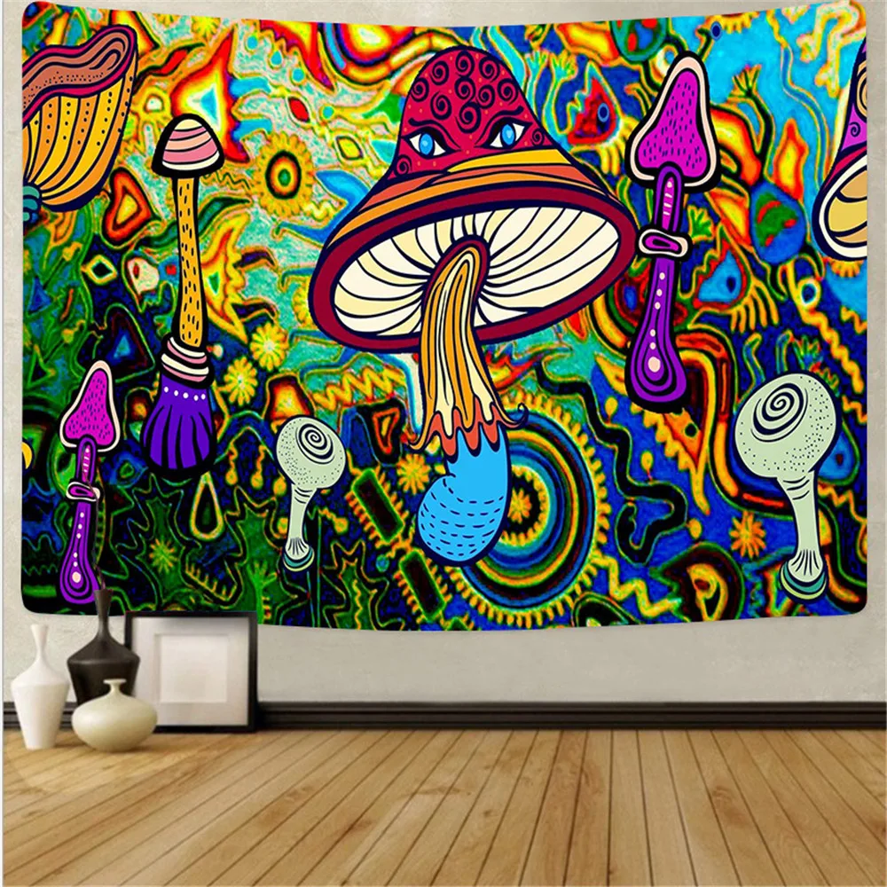 Tapestry Psychedelic Mushroom night owl Hanging Cloth Wall Art Decor Home Decoration Background Luminous Tapestry
Tapestry Psychedelic Mushroom night owl Hanging Cloth Wall Art Decor Home Decoration Background Luminous Tapestry