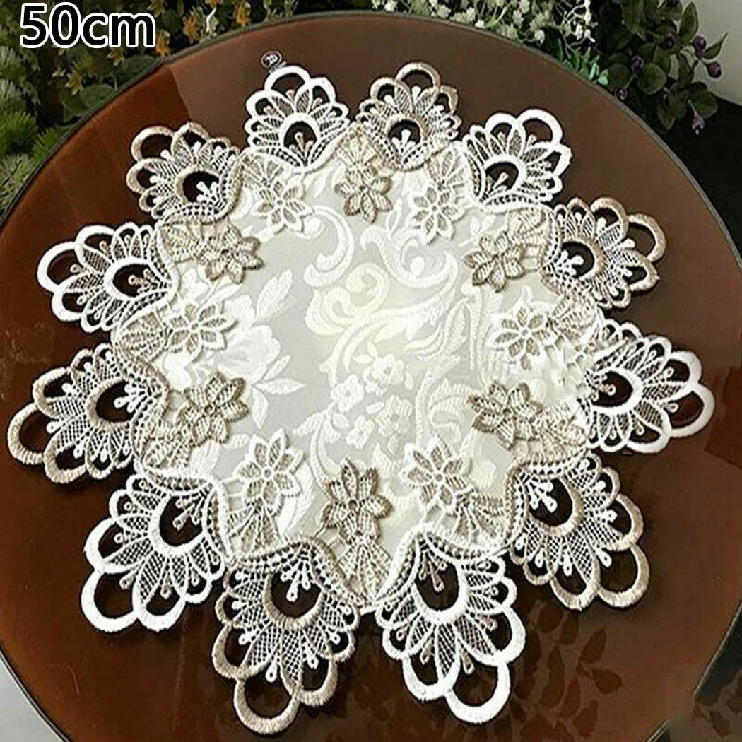1 PCS Tablecloth Dining Table Cover Tablecloth Dustproof Floral Home Festival Lace Round Table Cloth Table Cover Table Protector
1 PCS Tablecloth Dining Table Cover Tablecloth Dustproof Floral Home Festival Lace Round Table Cloth Table Cover Table Protector