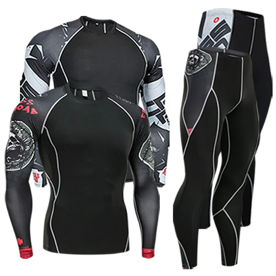 Комплект спортивной одежды Fanceey, 2 шт., мужской спортивный костюм, Рашгард, мужские спортивные костюмы для фитнеса, спортивное термобелье, ко... 
Комплект спортивной одежды Fanceey, 2 шт., мужской спортивный костюм, Рашгард, мужские спортивные костюмы для фитнеса, спортивное термобелье, ко...