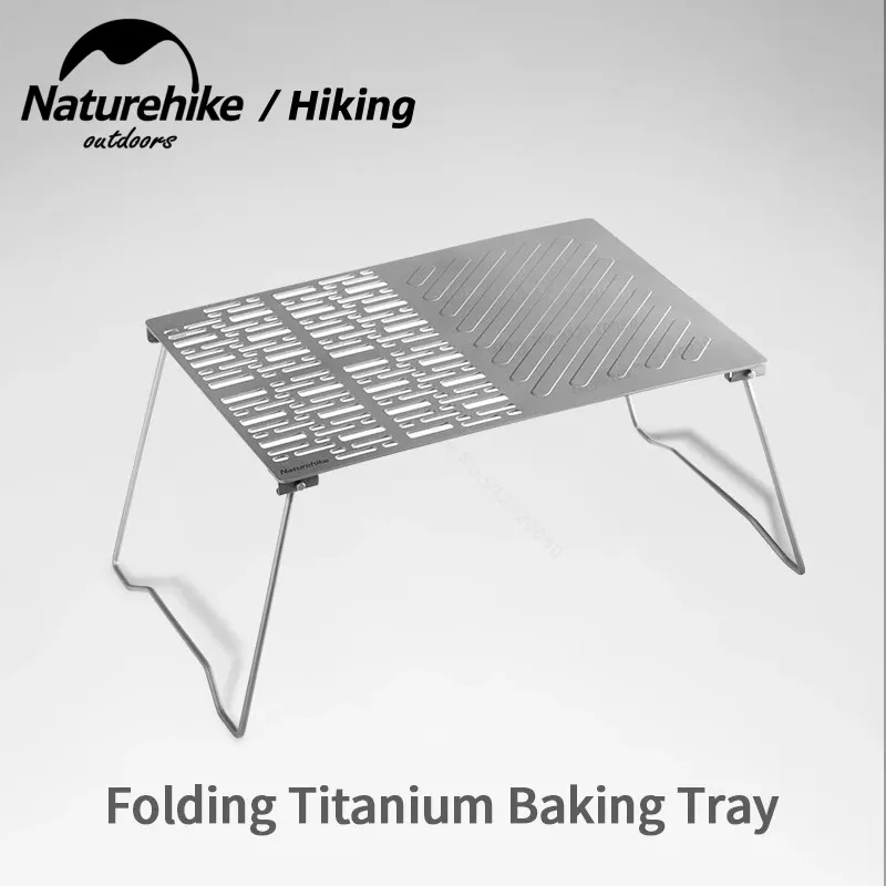 Naturehike Titanium Barbecue Plate Folding Camping Portable Firewood BBQ Plate Titanium Food Clip Ultralight Outdoor Baking Tray
Naturehike Titanium Barbecue Plate Folding Camping Portable Firewood BBQ Plate Titanium Food Clip Ultralight Outdoor Baking Tray