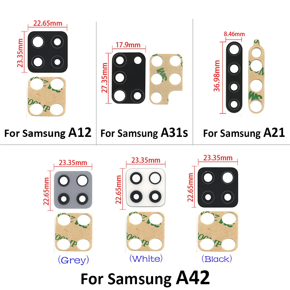 50PCS Rear Back Camera Glass Lens For Samsung A12 A21 A31S A42 A10s A20s A02 A02s With Glue Adhesive Sticker Replacement Parts
50PCS Rear Back Camera Glass Lens For Samsung A12 A21 A31S A42 A10s A20s A02 A02s With Glue Adhesive Sticker Replacement Parts