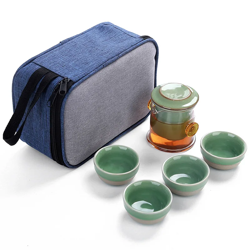 Chinese Travel Tea Set Ceramic Portable Teapot Porcelain Teaset Gaiwan Tea Cups Of Tea Ceremony Tea Pot With Travel Bag
Chinese Travel Tea Set Ceramic Portable Teapot Porcelain Teaset Gaiwan Tea Cups Of Tea Ceremony Tea Pot With Travel Bag