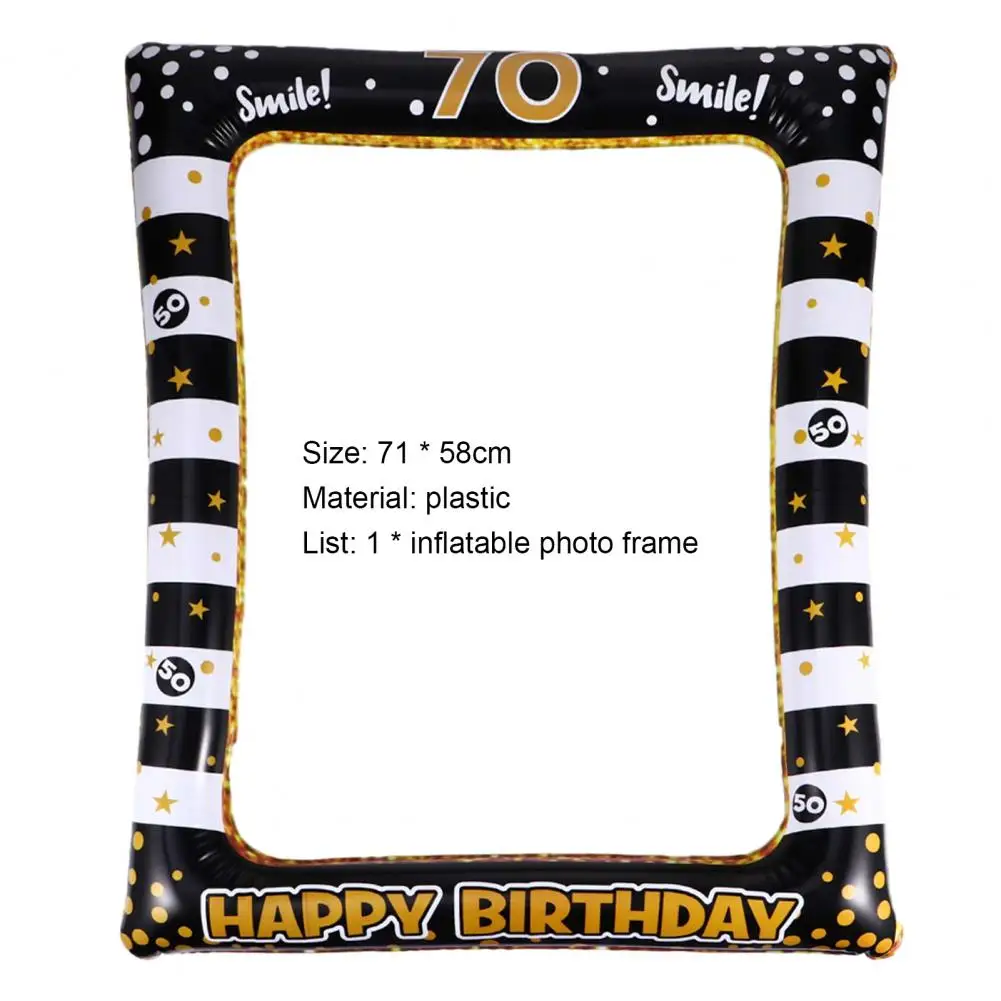 Useful Photo Frame Inflatable Portable Plastic Birthday Photo Booth Props Eco-Friendly Party Supplies
Useful Photo Frame Inflatable Portable Plastic Birthday Photo Booth Props Eco-Friendly Party Supplies
