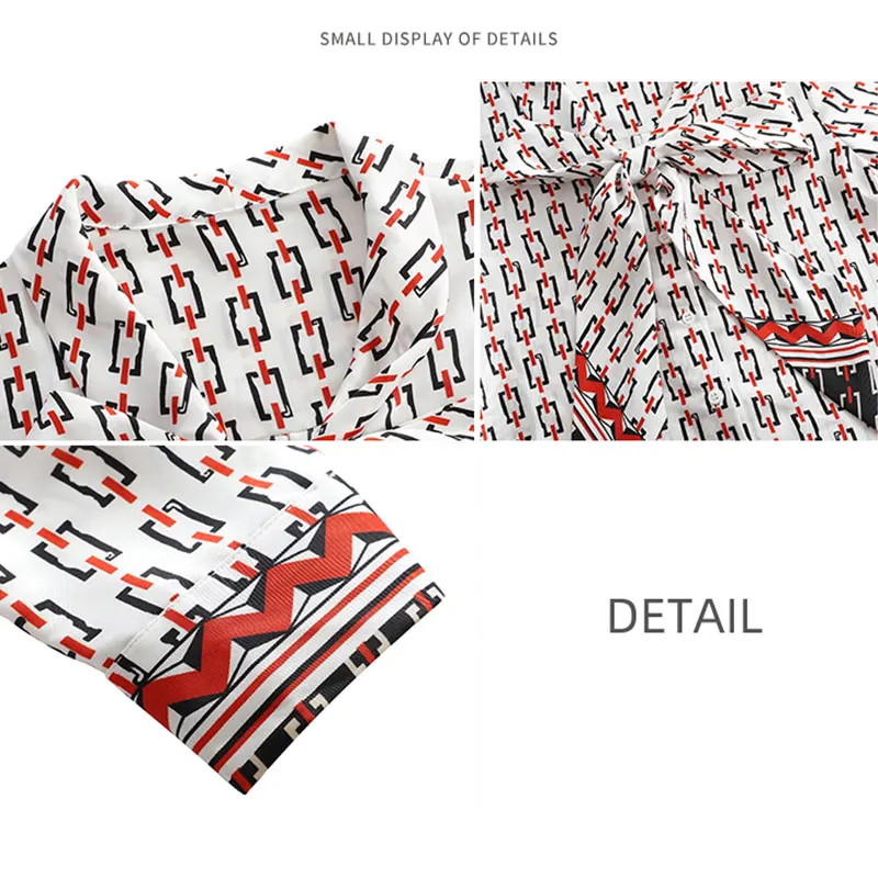 New Arrival Bow Neck Blouse Women Elegant Print Poplin Office Ladies Shirt Long Sleeve Blouse For Women 2021 Spring Fashion Tops
New Arrival Bow Neck Blouse Women Elegant Print Poplin Office Ladies Shirt Long Sleeve Blouse For Women 2021 Spring Fashion Tops
