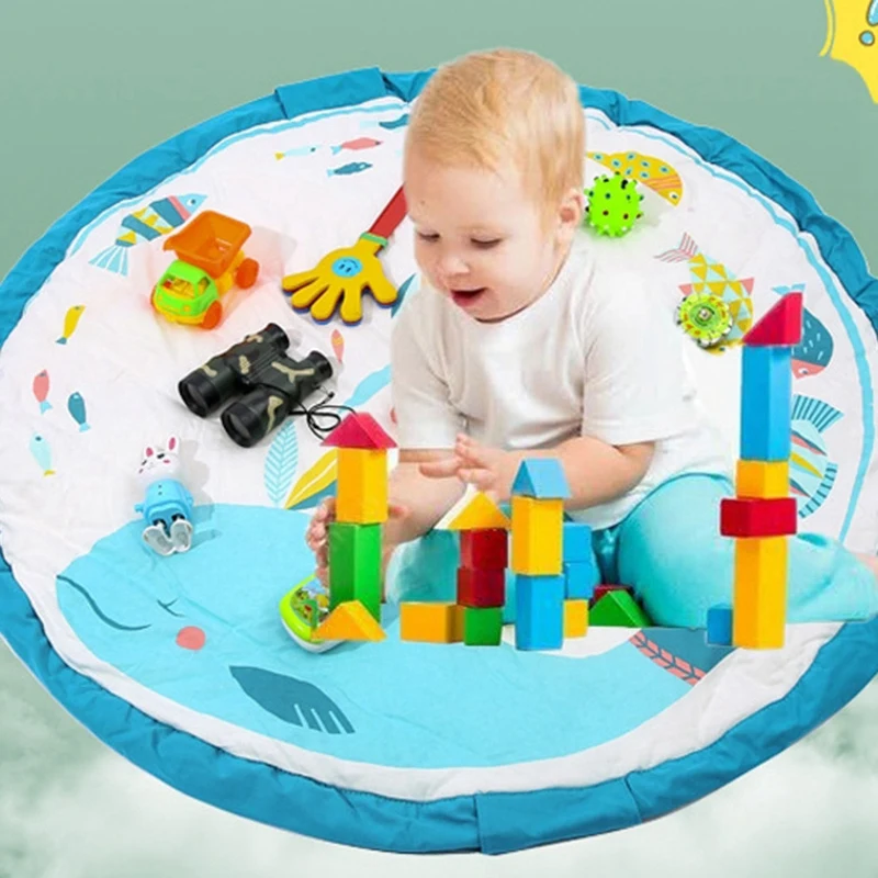 Baby Crawling Round Cotton Drawstring One-Shoulder Portable Can Put Stroller Cartoon Animal Climbing Mat
Baby Crawling Round Cotton Drawstring One-Shoulder Portable Can Put Stroller Cartoon Animal Climbing Mat