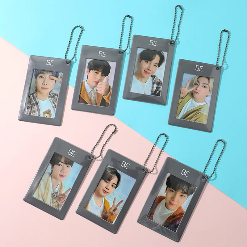 Новый KPOP 2021 BTS Bangtan брелок для мальчиков ЛОМО карта Плакат альбом быть Фотокарта