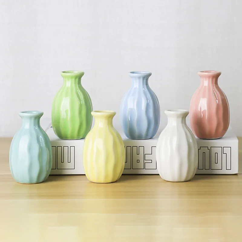 Modern Solid Flower Ceramic Vases Nordic Glazed Vase Flower Pot Home Decoration Accessories Ceramic Craft Ornaments Green Plant
Modern Solid Flower Ceramic Vases Nordic Glazed Vase Flower Pot Home Decoration Accessories Ceramic Craft Ornaments Green Plant