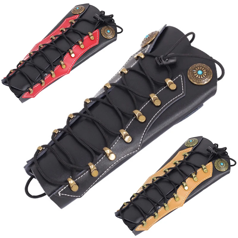 1pc Archery Cowhide Arm Guard With Adjustable Straps Protective Gear Lightweight Bracer Gauntlet Bracelet Hunting Parts
1pc Archery Cowhide Arm Guard With Adjustable Straps Protective Gear Lightweight Bracer Gauntlet Bracelet Hunting Parts