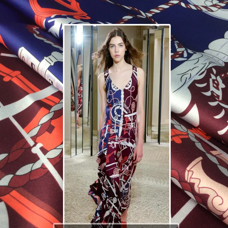 European brand classic digital printing fabrics, abstract patterns, sewing fabrics, factories and stores are not out of stock
European brand classic digital printing fabrics, abstract patterns, sewing fabrics, factories and stores are not out of stock